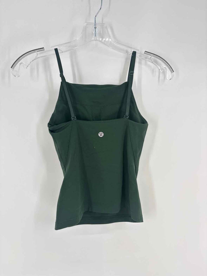 Size 0 Lululemon Green Shirt