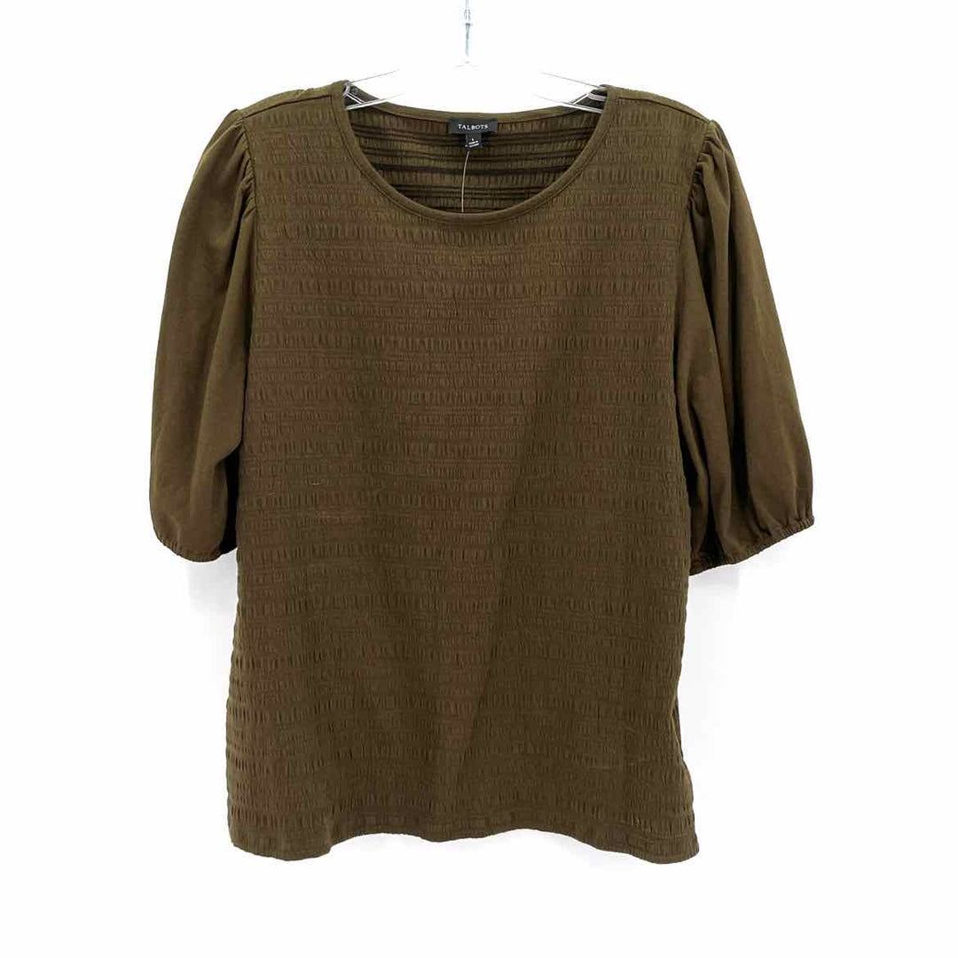 Size L Talbots Olive Shirt