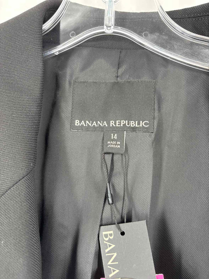 Size 14 Banana Republic Black Blazer