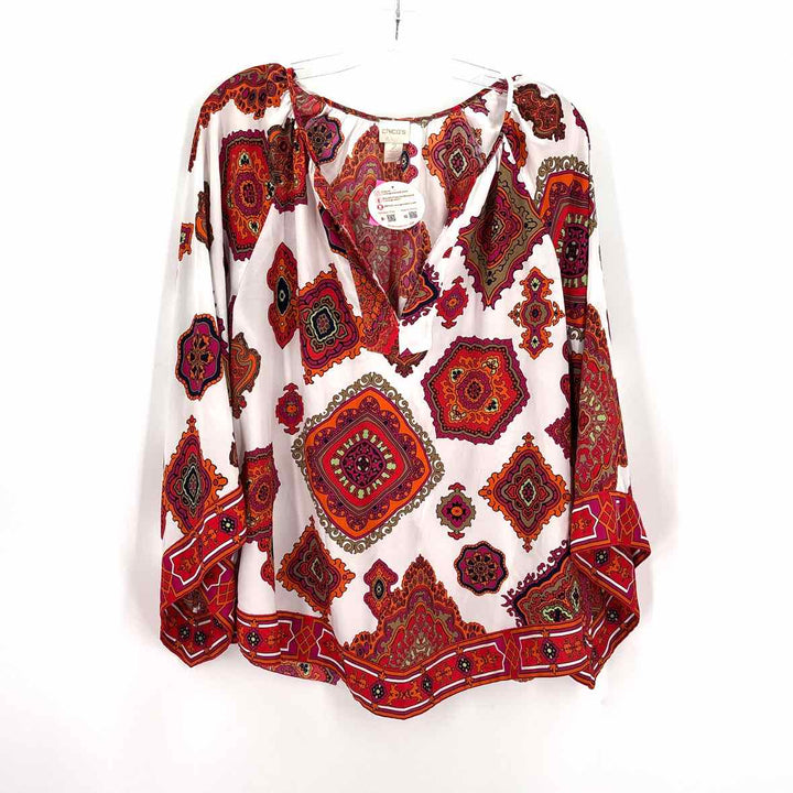 Size L Chico's Multi-Color Shirt