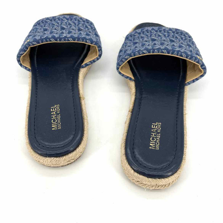 Shoe Size 10 Michael Kors Blue Sandals