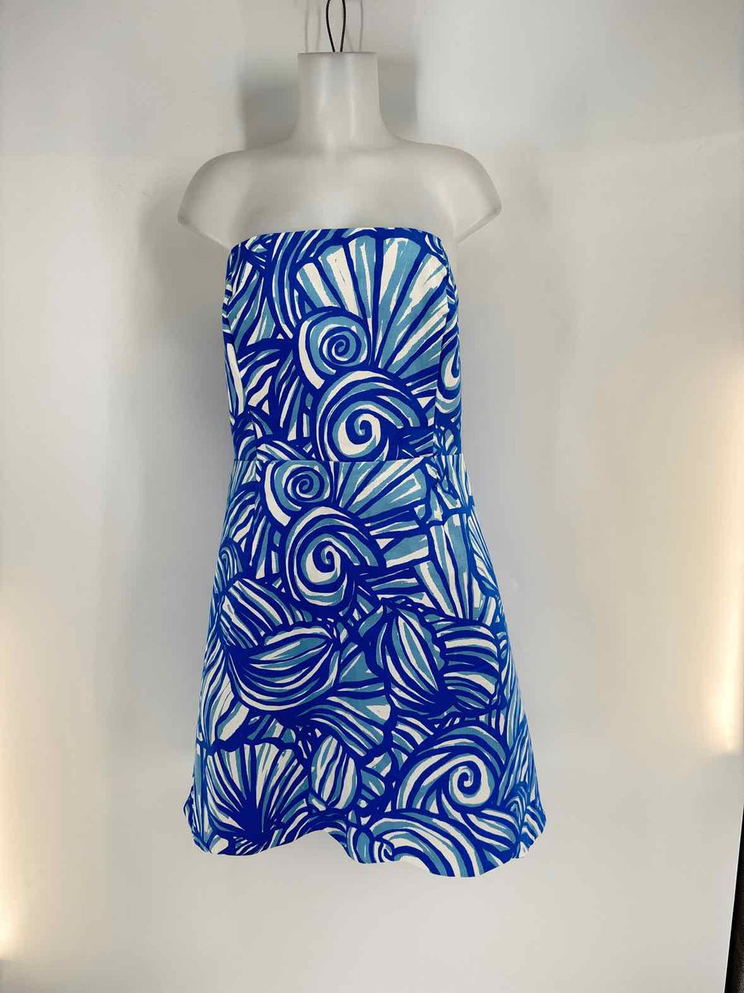 Size 16 Vineyard Vines Blue Print Dress