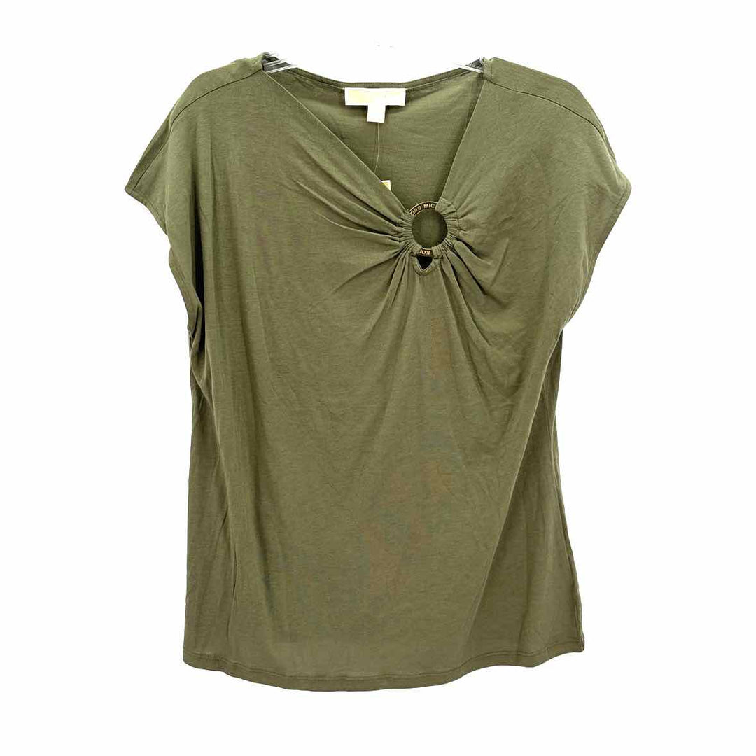 Size XL Michael Kors Olive Shirt