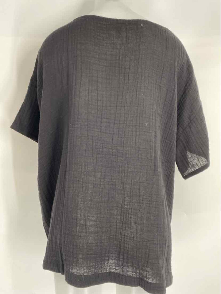 Size 3X Eileen Fisher Black Shirt