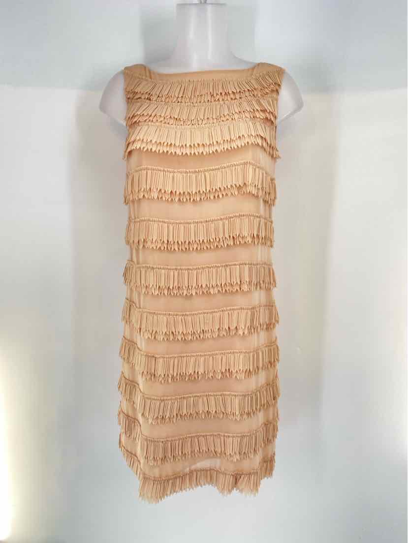 Size 8 Ann Taylor Tan Dress
