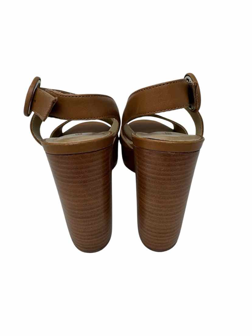 Shoe Size 7 Bernardo Brown Leather Sandals