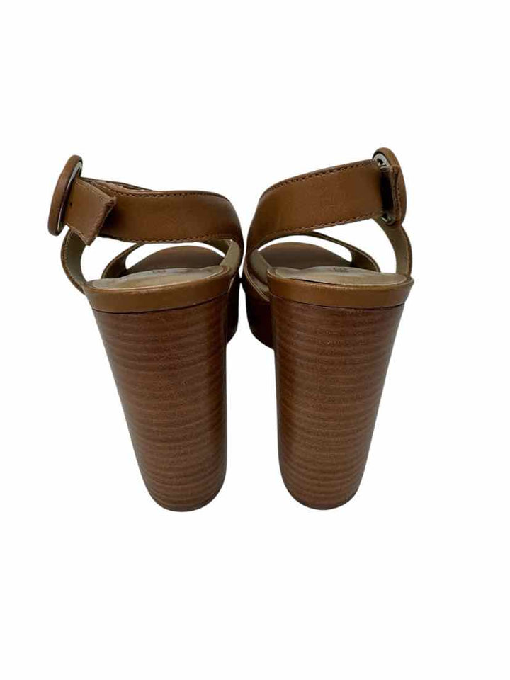 Shoe Size 7 Bernardo Brown Leather Sandals
