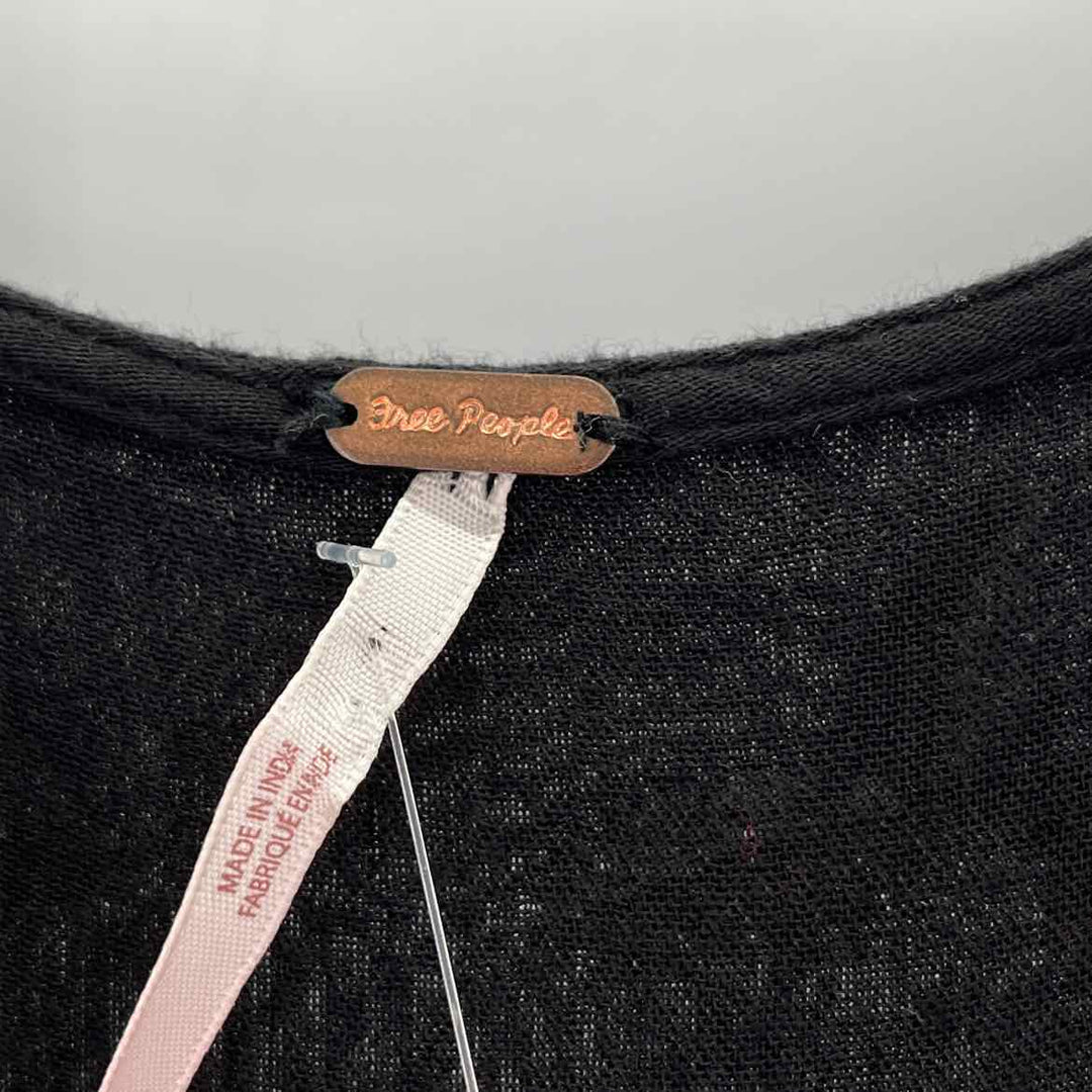 Size M FREE PEOPLE Black Dress