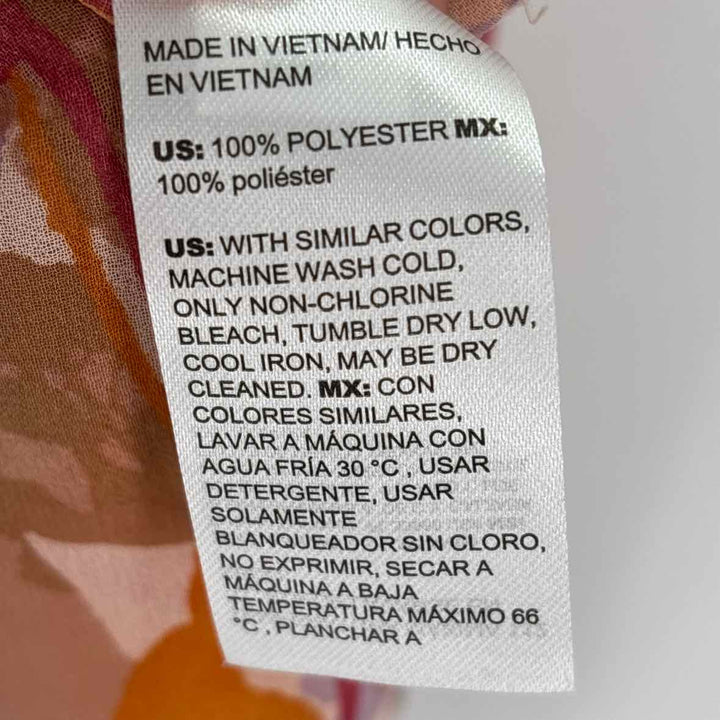 Size M Chico's Peach Shirt