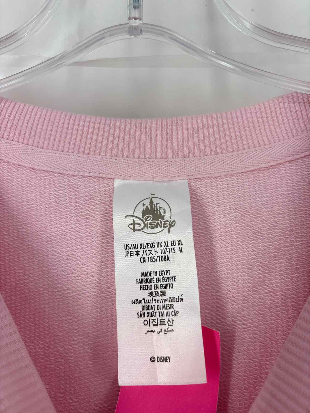 Size XL DISNEY Pink Sweater