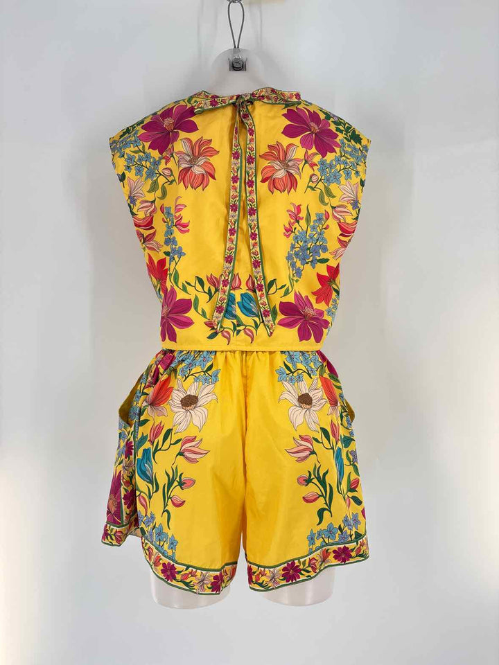 Size S Yellow 2 PC Dress