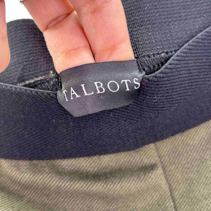 Size 8 Talbots Olive Knit Pants