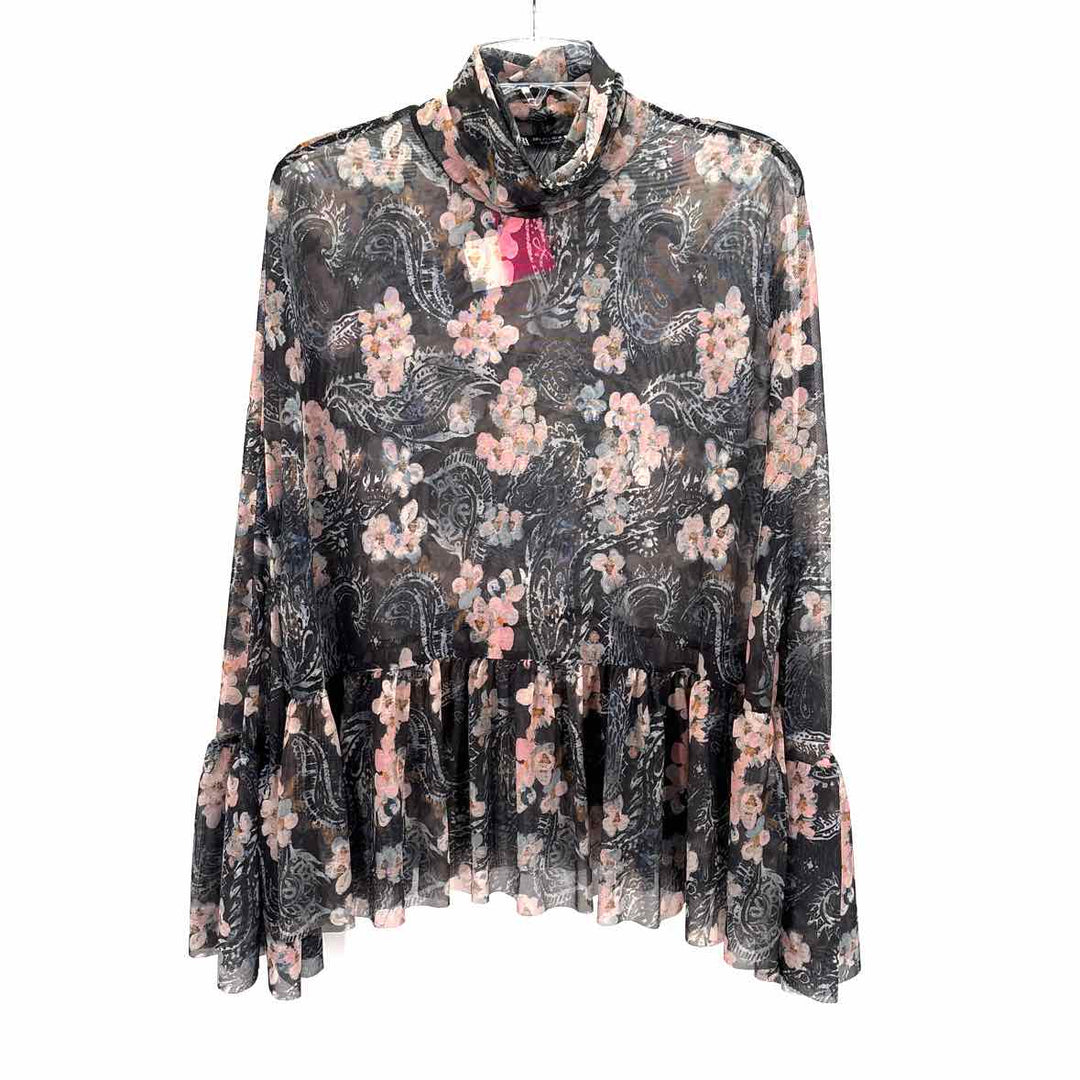 Size L ZARA Gray Shirt
