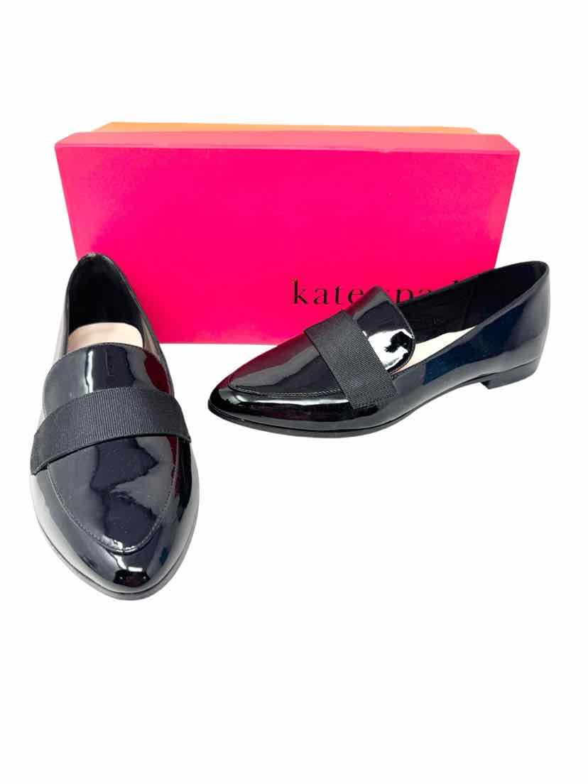 Shoe Size 6.5 Kate Spade Black PATENT Flats