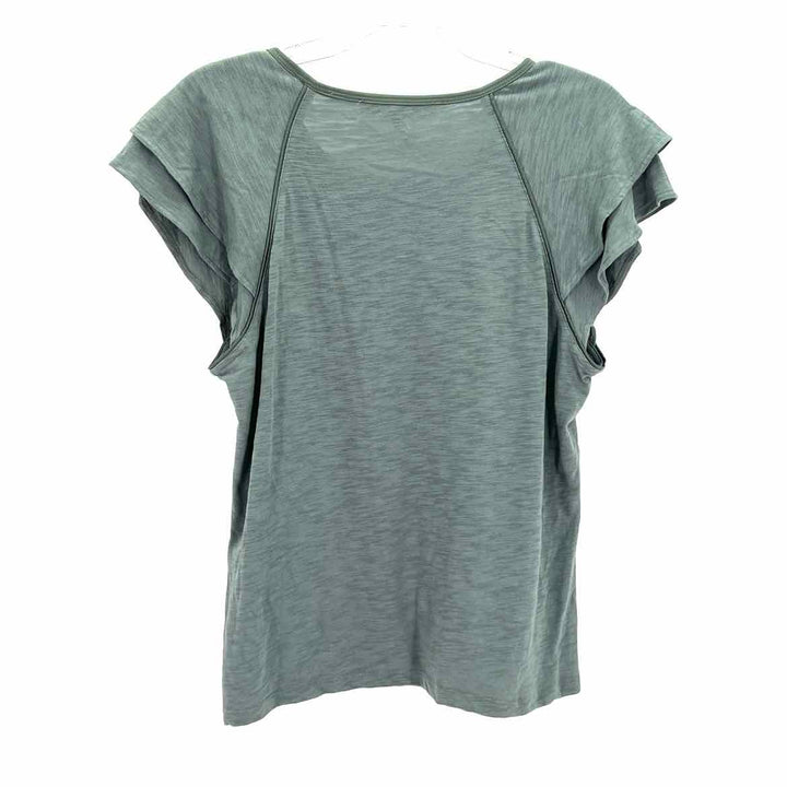 Size L White House Black Market Olive Knit Shirt