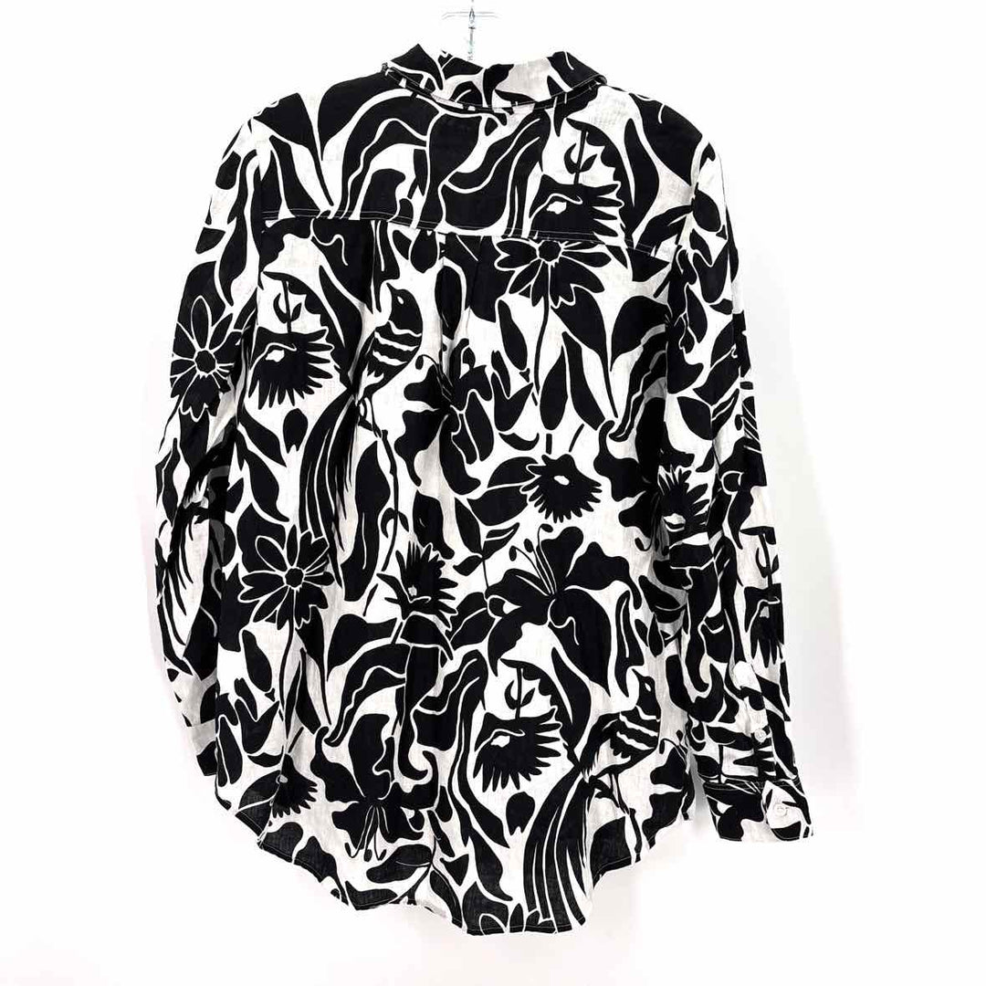 Size 8 Boden Black Shirt
