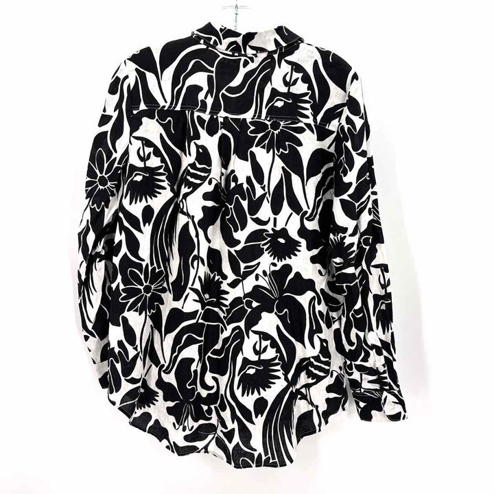 Size 8 Boden Black Shirt