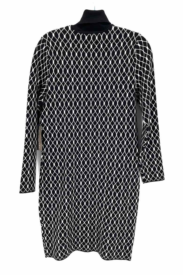 Size M EVA MENDES Black Knit Dress