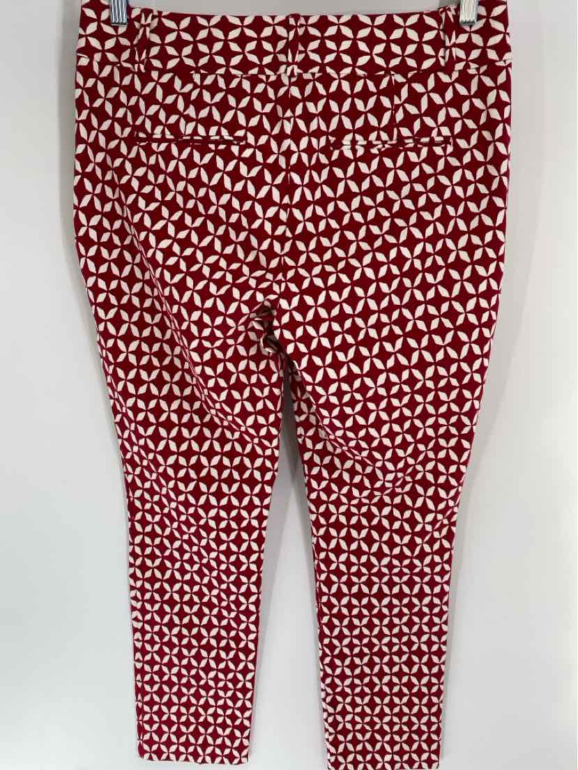Size 8 Ann Taylor Red Pants