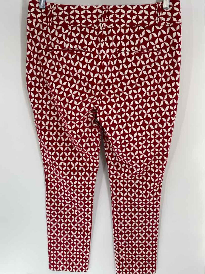 Size 8 Ann Taylor Red Pants