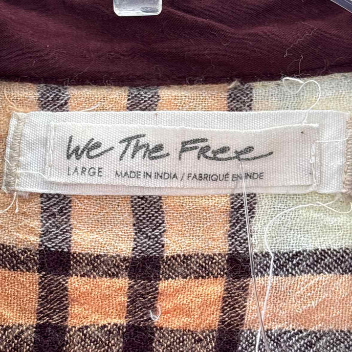Size L WE THE FREE Multi-Color Shirt
