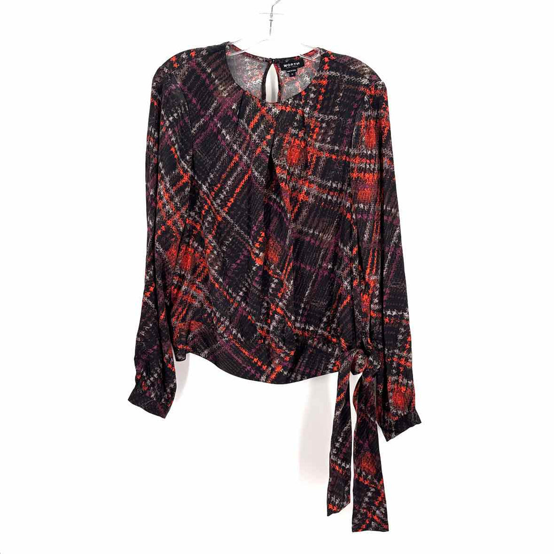 Size 10 WORTH Multi-Color Shirt