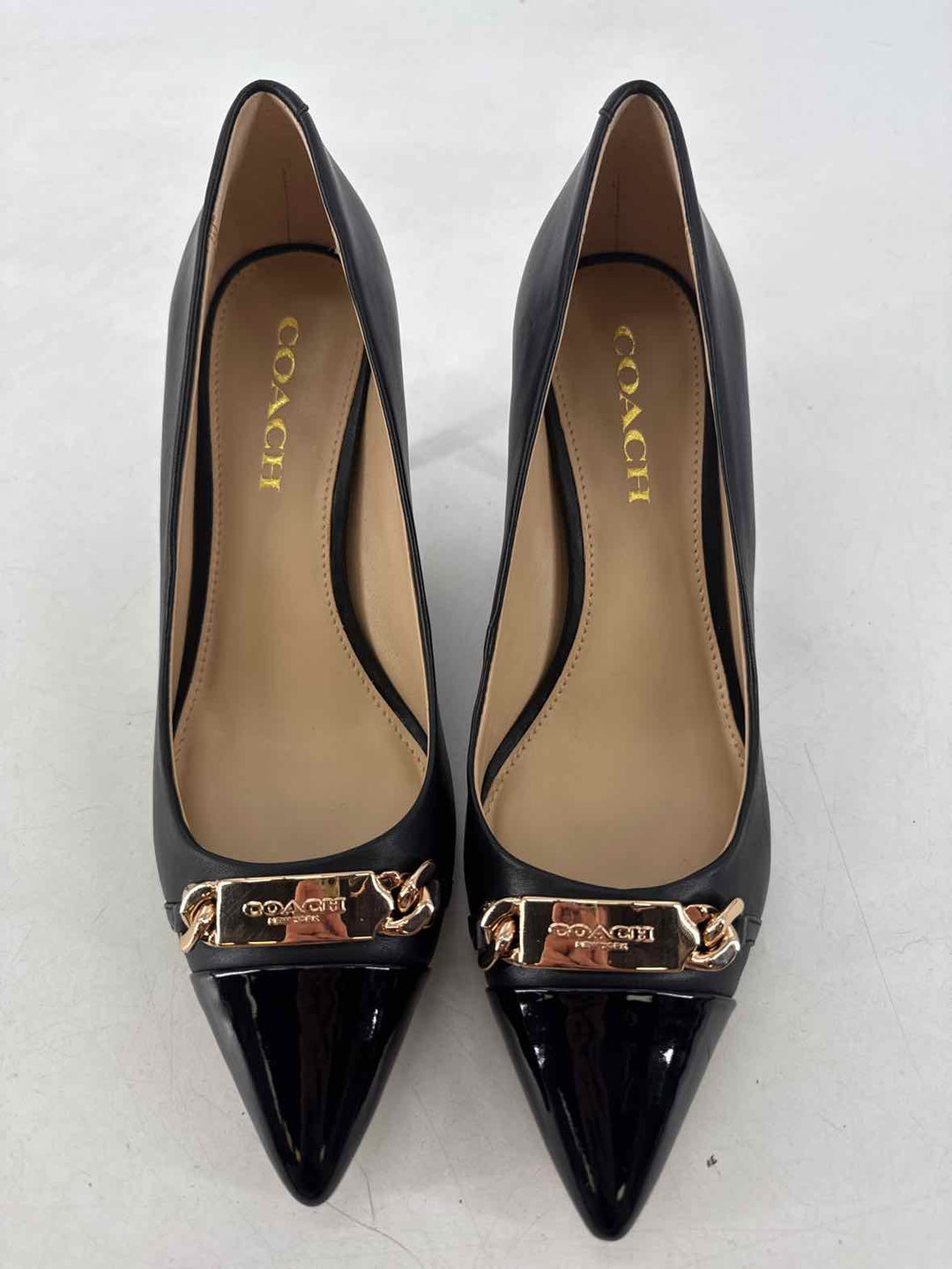 Shoe Size 7.5 Coach Black Pumps