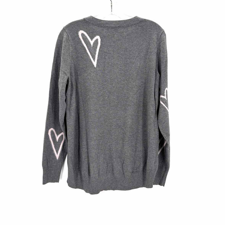 Size M Gray Knit Sweater
