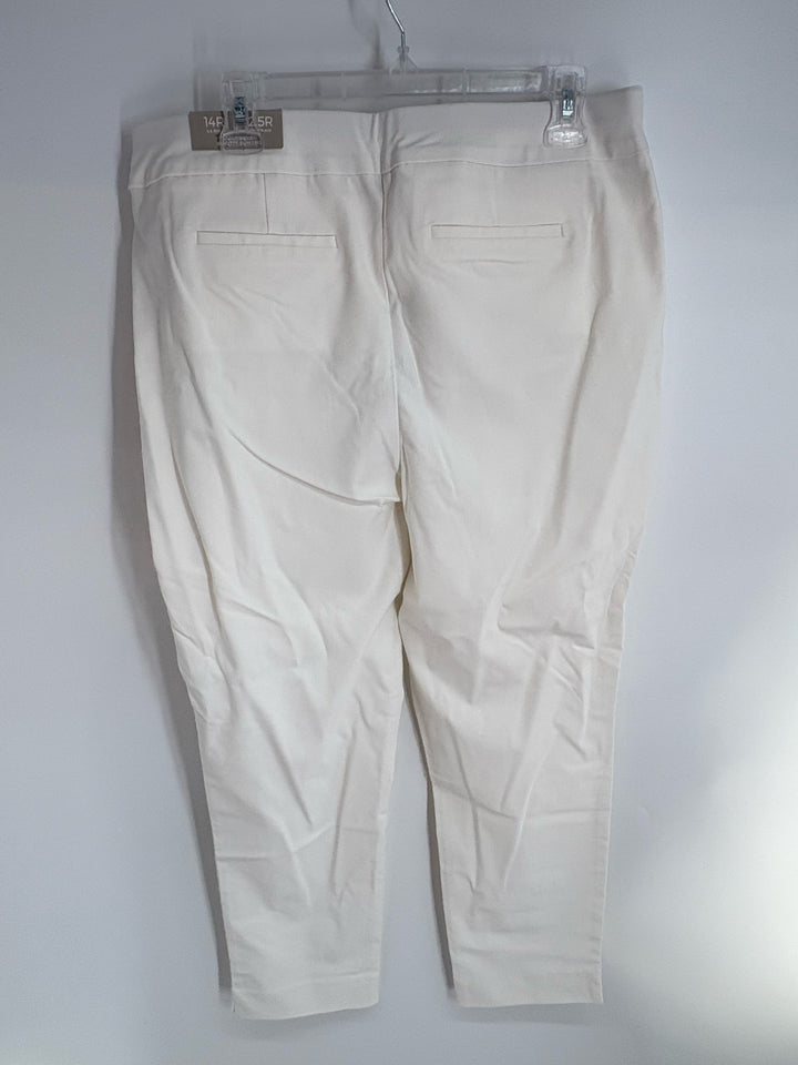 Size 14 Chico's White Pants