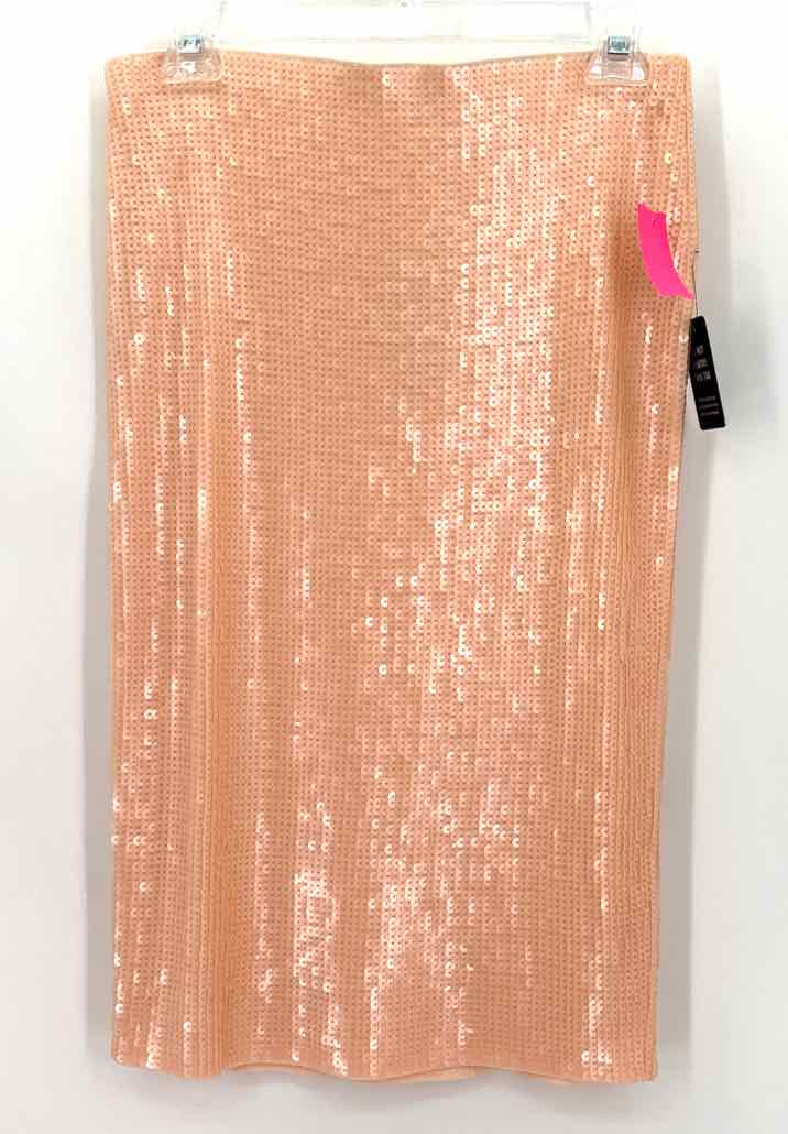 Size S EXPRESS Peach Sequined Shirt