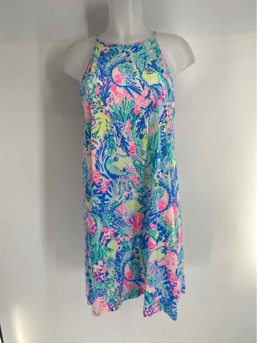 Size L Lilly Pulitzer Blue Dress