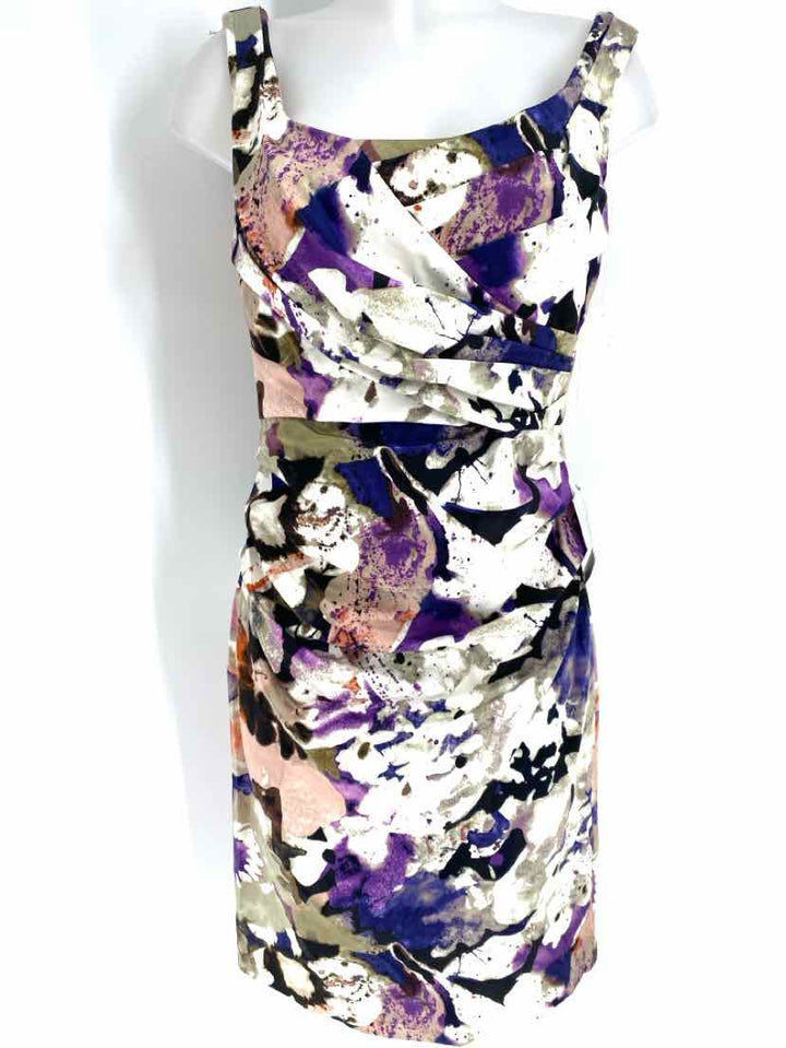 Size 4 MAGGY LONDON Purple Dress
