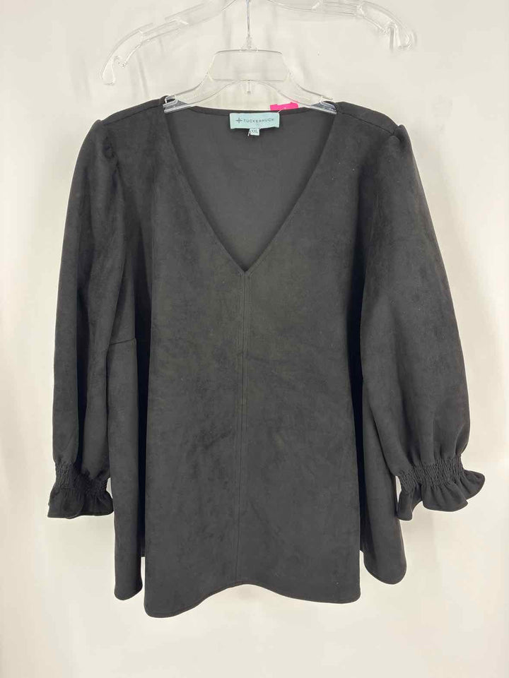 Size XXL TUCKERNUCK Black Shirt