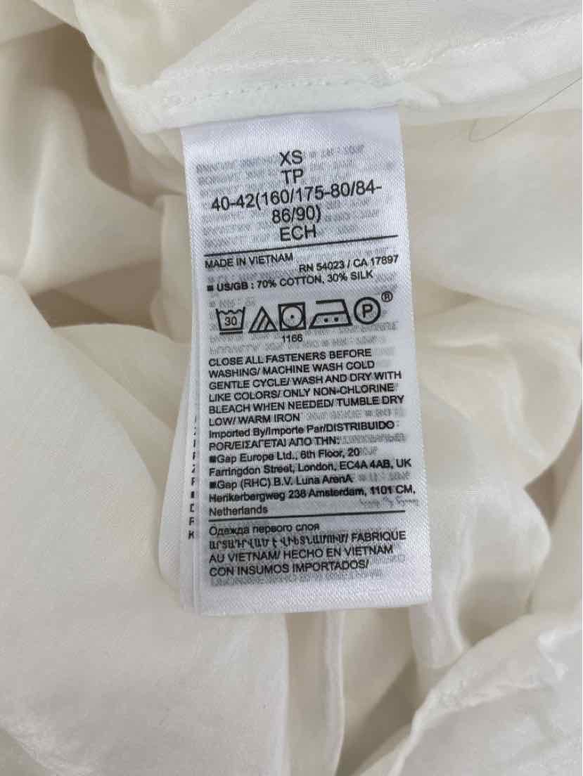 Size XS Banana Republic White Shirt