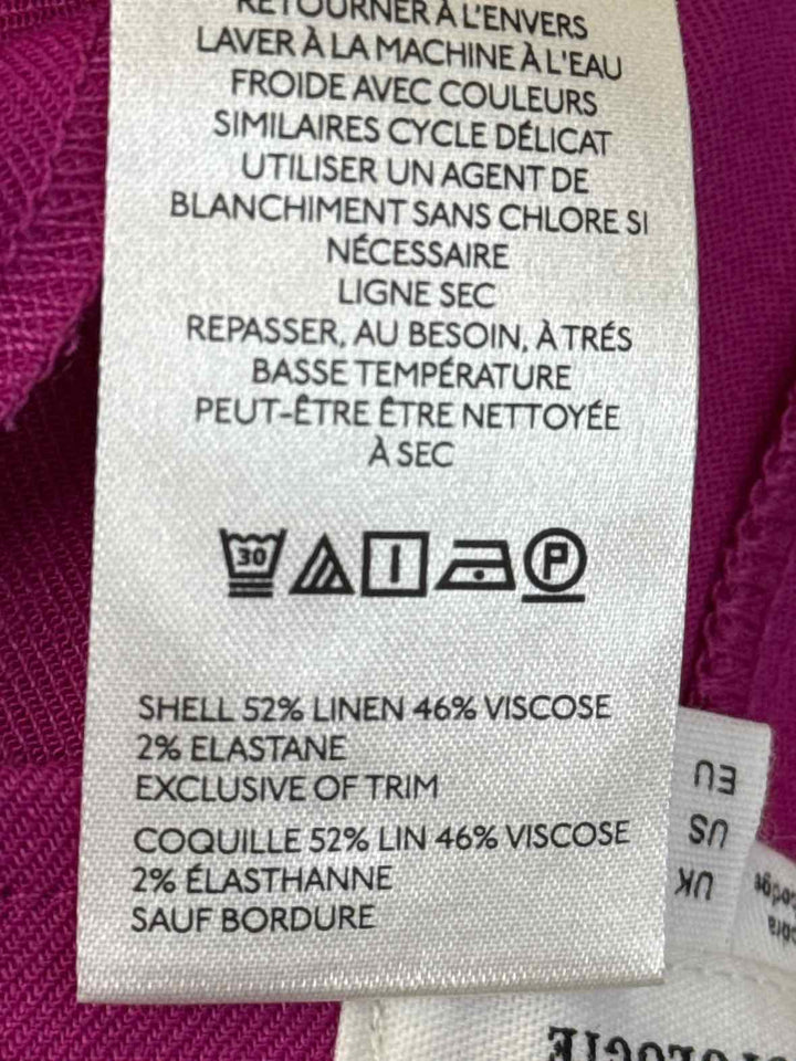 Size 2 Anthropologie Purple Pants