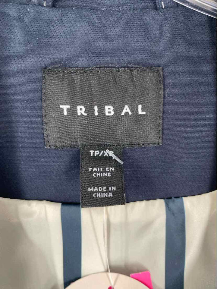 Size XS TRIBAL Navy Jacket