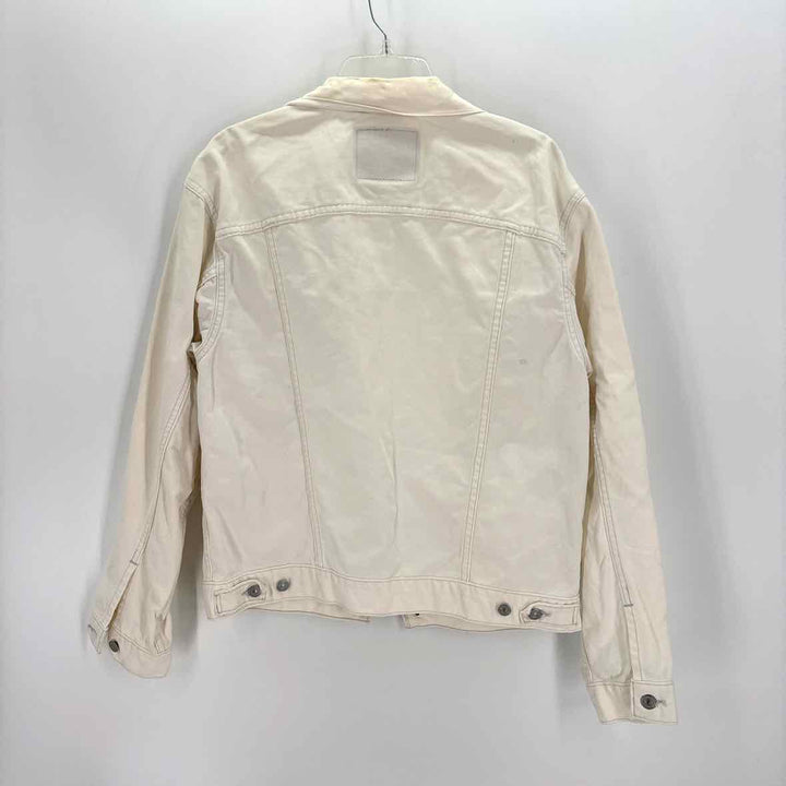 Size M Levi's Cream Denim Jacket