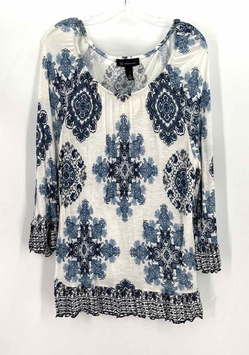 Size XXL INC Cream Knit Shirt