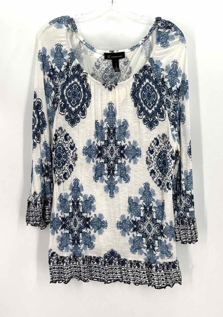 Size XXL INC Cream Knit Shirt