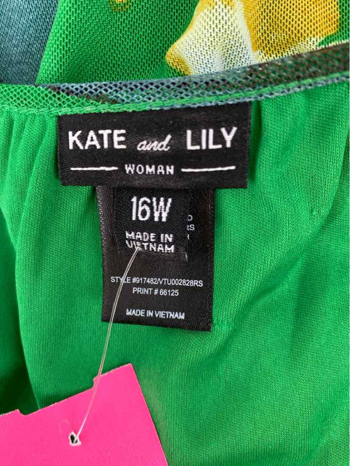 Size 16 Green Dress