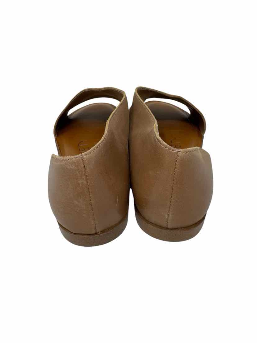 Shoe Size 8 SOLE SOCIETY Tan Leather Flats