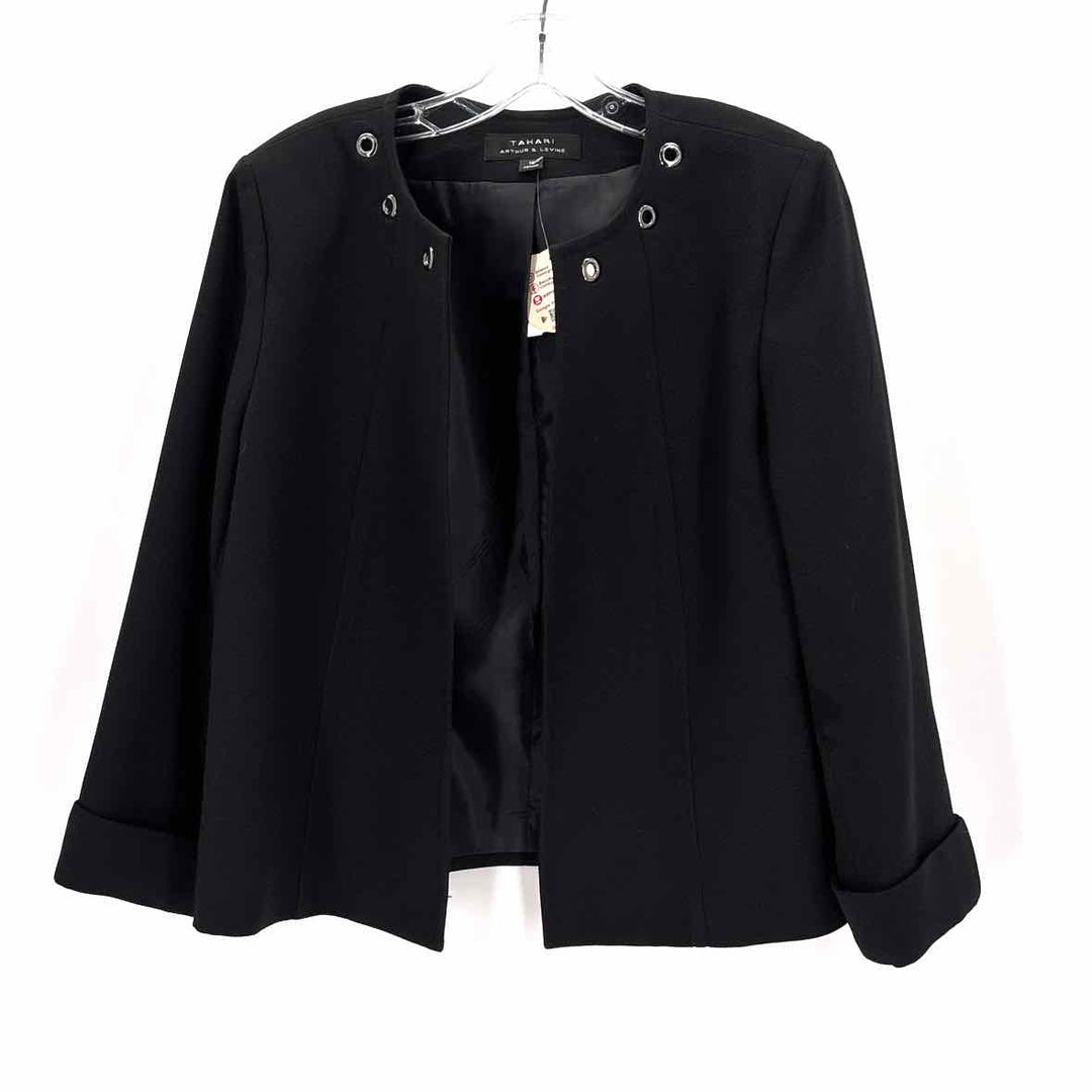 Size 14 TAHARI Black Blazer