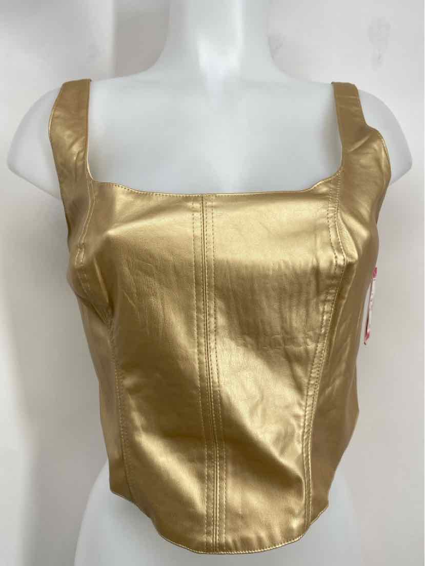 Size M BUDDY LOVE Gold Shirt