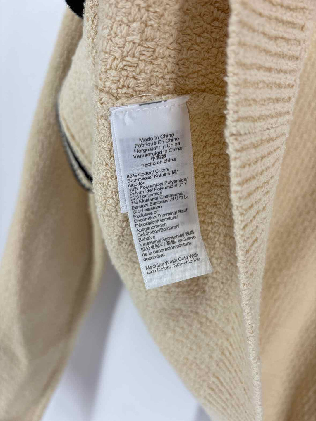 Size M J Crew Beige Jacket