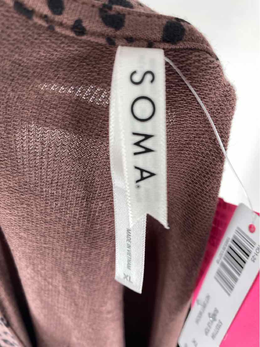 Size XL SOMA Tan 2 PC Dress