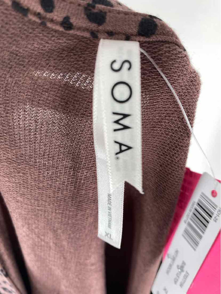 Size XL SOMA Tan 2 PC Dress