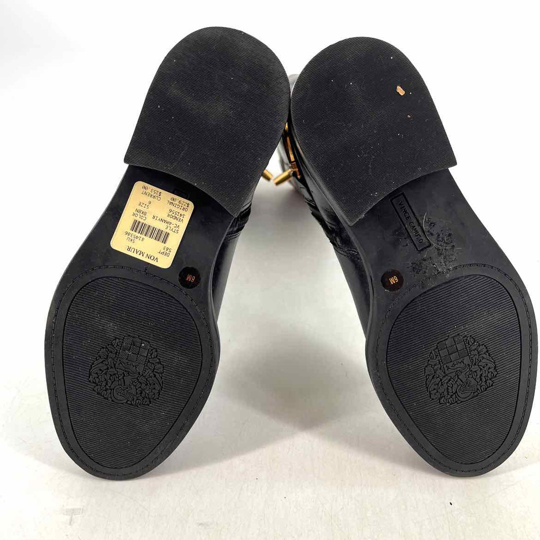 Shoe Size 6 Vince Camuto Black Leather Boots