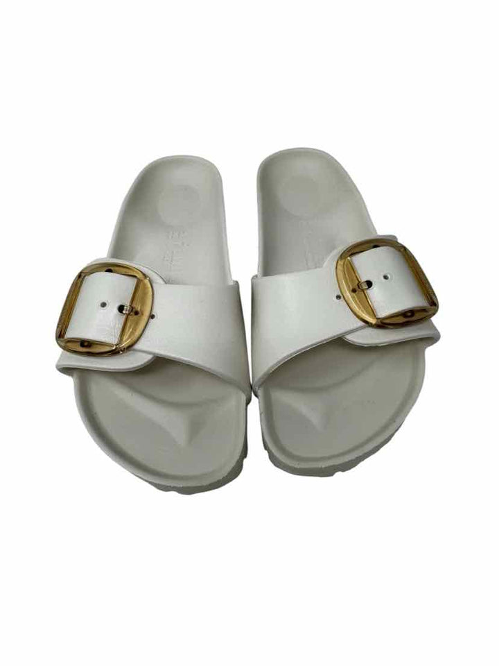 Shoe Size 38 Birkenstock White Sandals