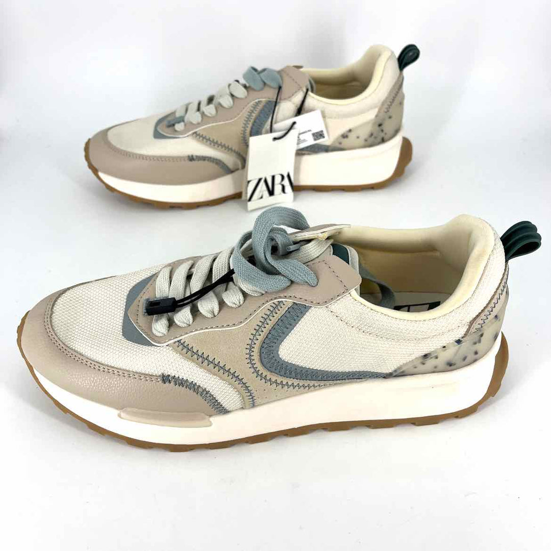 Shoe Size 41 ZARA Ivory Sneakers
