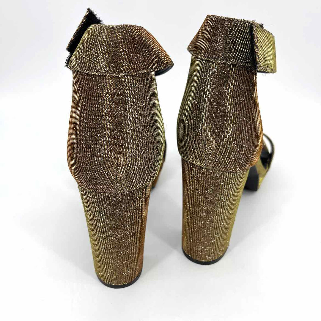 Shoe Size 11 Gold Heels